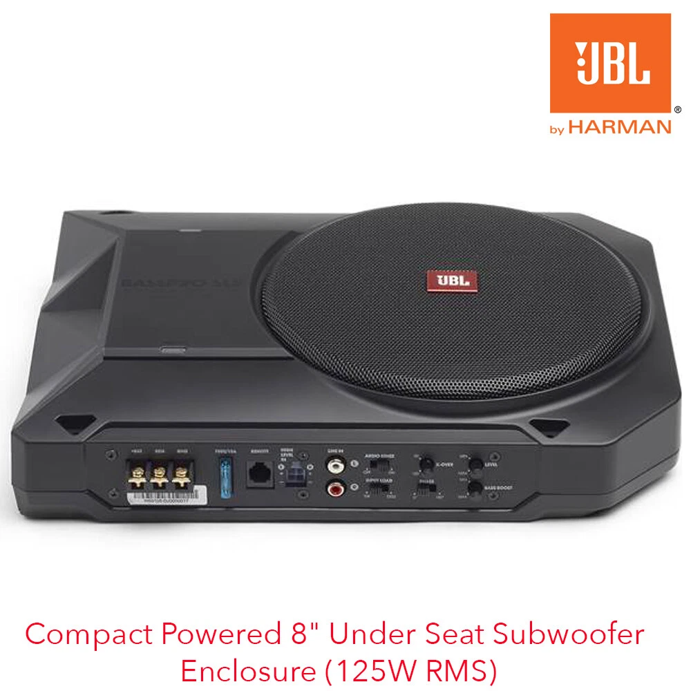 JBL BASSPRO SL2 Caisson de Basse Voiture sous le Siège Amplifié 8