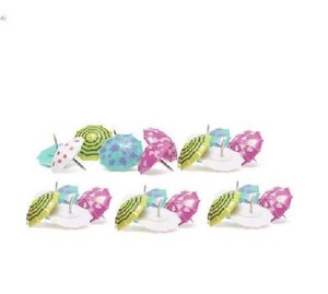 pins push notice drawing umbrella tacks shaped decorative map