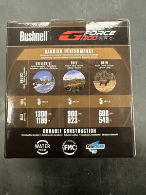 Bushnell G-Force 1300 ARC Rangefinder for sale online | eBay
