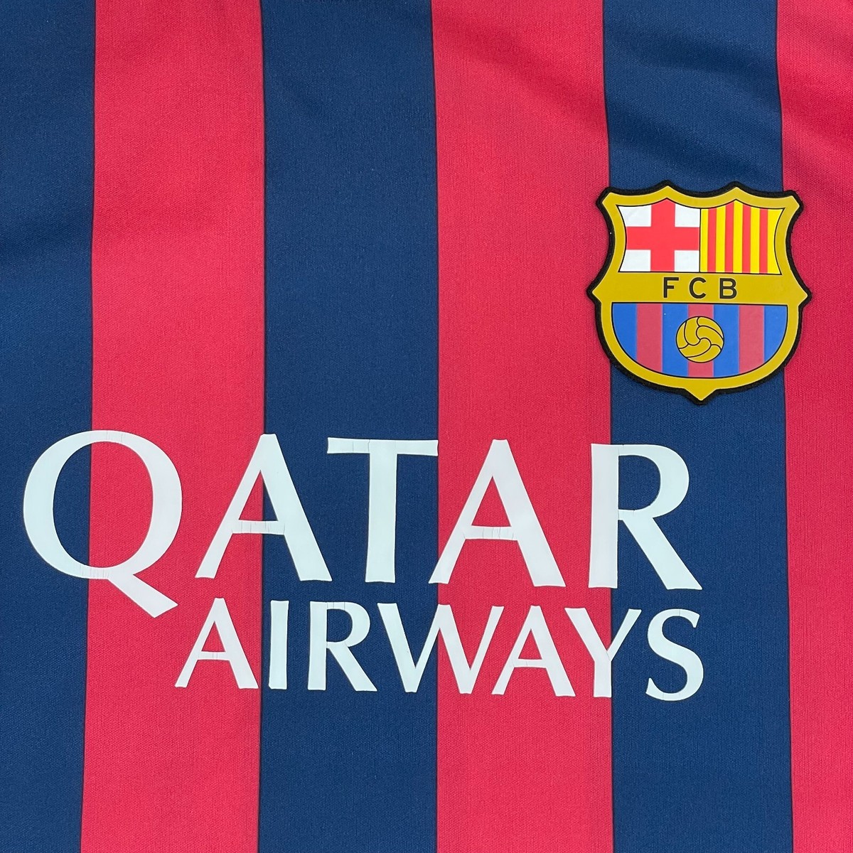 Maillot Lionel Messi #10 - FC Barcelone Qatar Airways - Taille M - Occasion