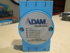 Advantech ADAM-6520 5 Port 10/100 Industrial Ethernet **USED**