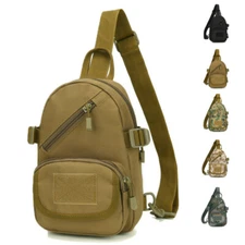 Tactical Backpack Military Pack Shoulder Backpack for Camping Rover Sling Bag US