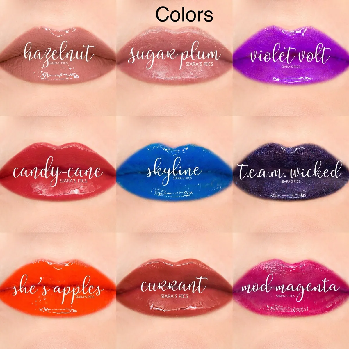 SeneGence LipSense Lipstick/ Gloss Bundle (2 Colors + 1 Gloss