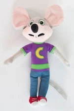 Chuck E Cheese Plush 12" Stuffed Animal Showbiz Pizza