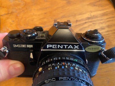 Pentax ME Super 35mm Film Camera and Lens (Faulty for