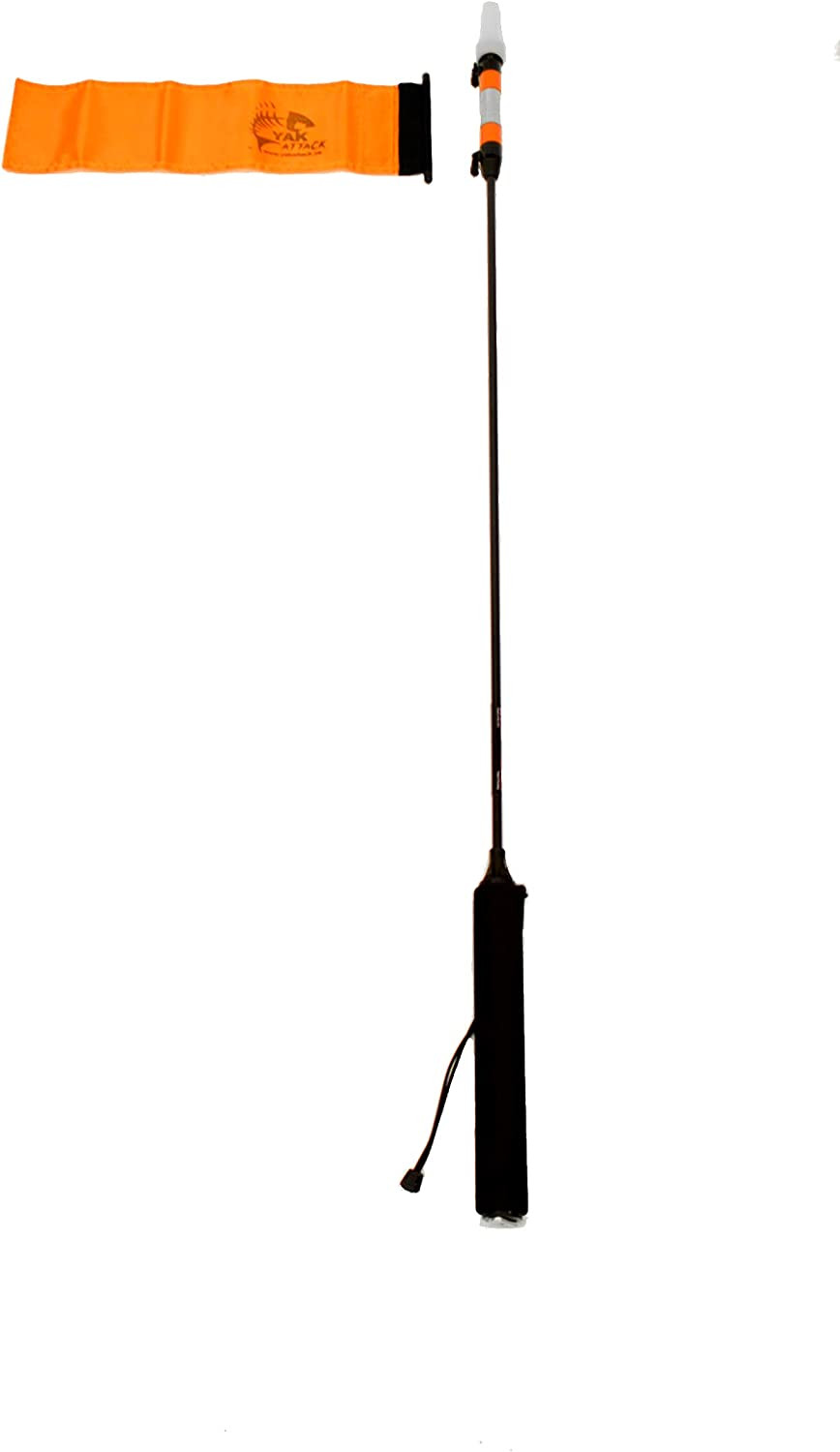 Yakattack Visipole II Geartrac Ready Light with Flag (V2FM+F