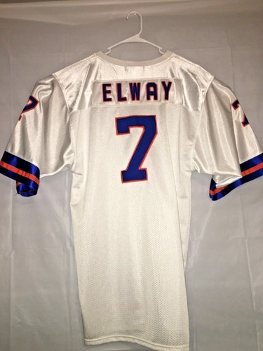 Maglia nuova con etichette John Elway #7 Denver Broncos NFL 52 Mitchell & Ness Throwbacks 94 vintage - Foto 5 di 12