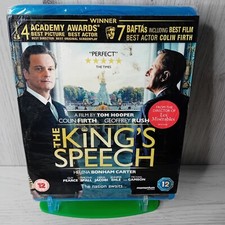 THE KINGS SPEECH BLU RAY NEW SEALED