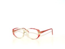 Gianni Versace Vintage Authentic 293 41K 54 Crystal Pink Eyeglasses