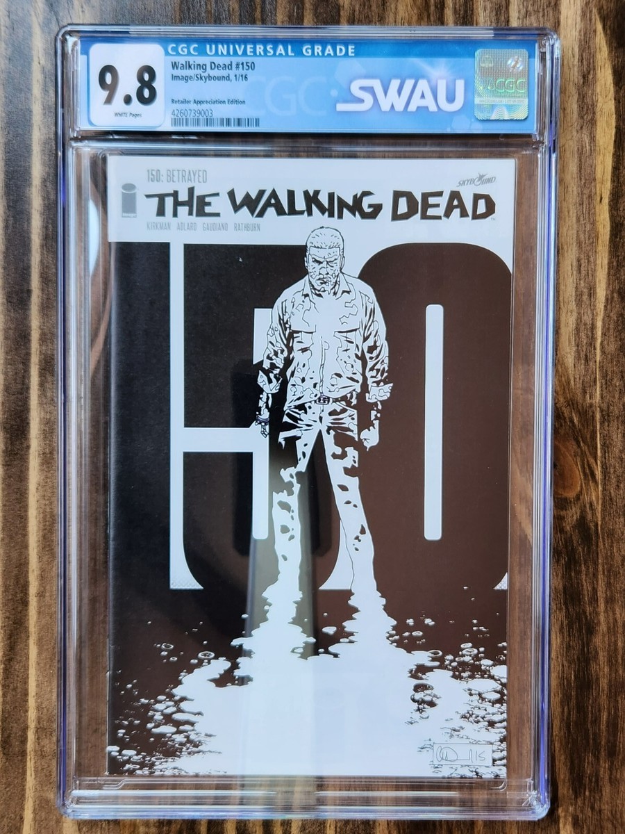Walking Dead #150 Retailer Variant アメコミ The Walking Dead #150 Retailer Variant Cover CGC 9.8 White Pages