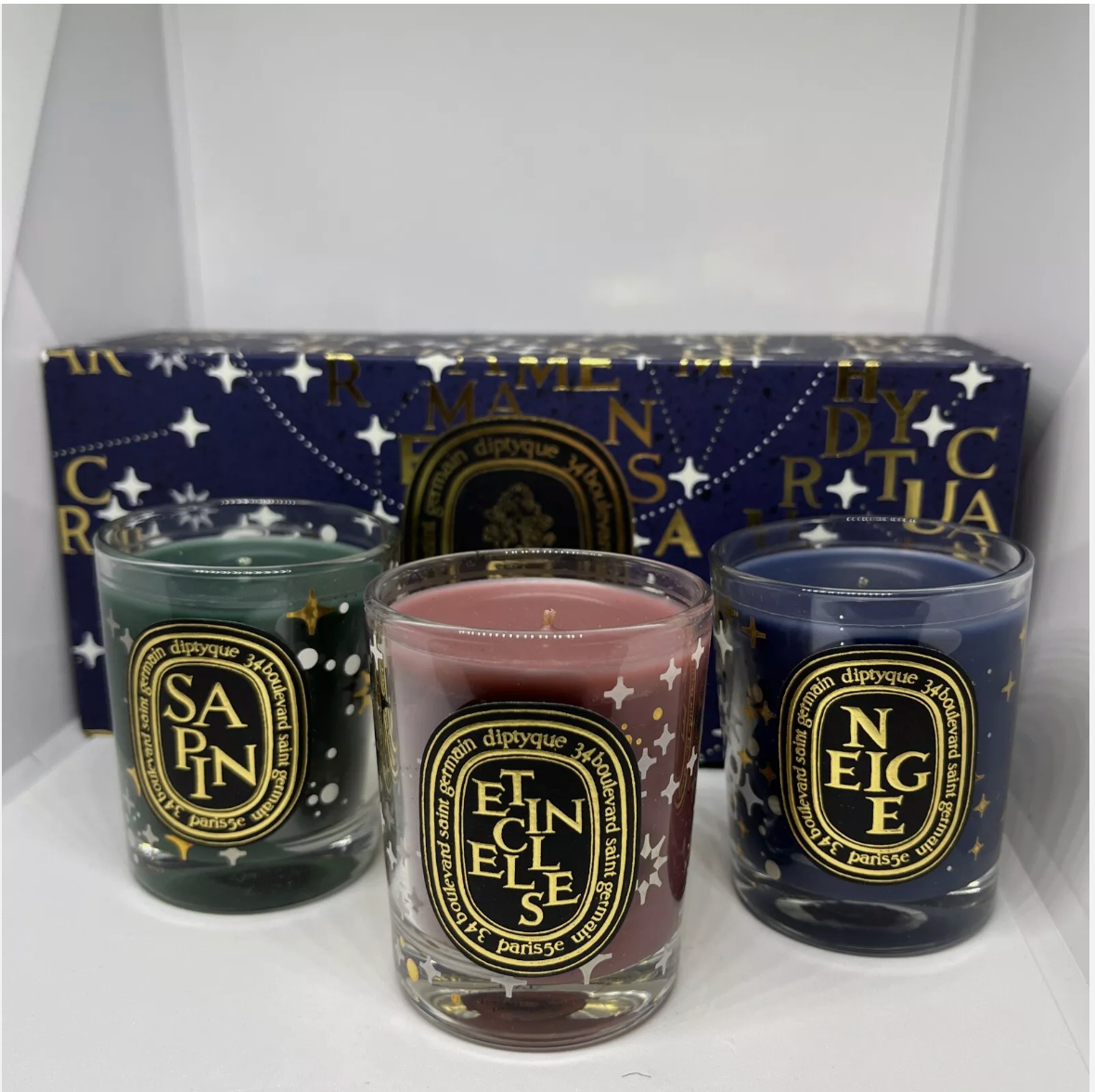 Diptyque Limited Edition Holiday Candle Set 3 x 2.4oz | eBay
