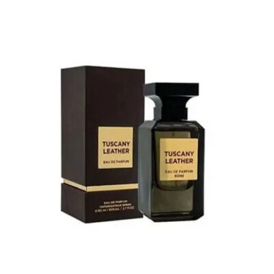 FRAGRANCE WORLD TUSCANY LEATHER 80ML EAU DE PARFUM SPRAY BRAND NEW & SEALED