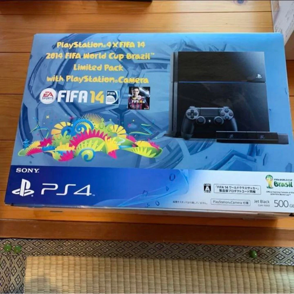 PS4 FIFA14 FIFA WC Ltd with Camera CUHJ-10003 Region Free Sony In Box Good