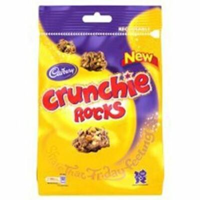 Cadbury Crunchie Rocks - Kiste mit 10 Beuteln