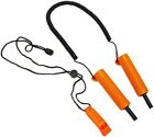 Retractable Ice Safety Pick with Whistle for Ice Fishing, Ice Skating.