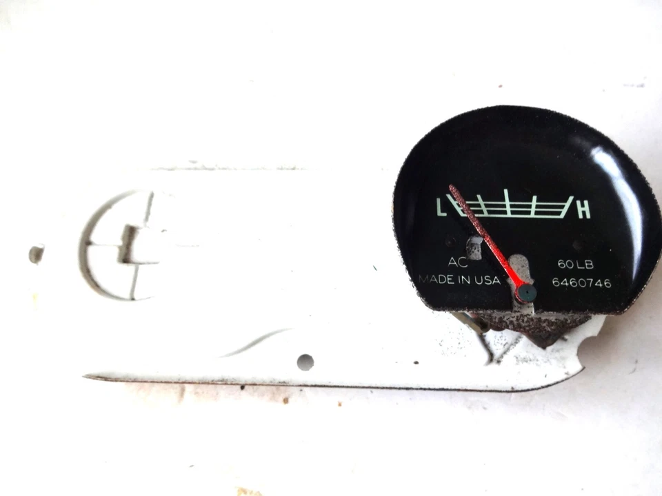 Cuadro de instrumentos Chevy Pickup Truck 1967-1969 tablero medidor de presión de aceite nuevo Foto 2 de 4