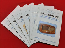 RADIO D'EPOCA a VALVOLE x6 Riviste La scala parlante - ANNATA COMPLETA 2014 AIRE
