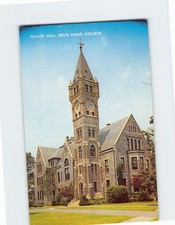 Postcard Taylor Hall Bryn Mawr College Bryn Mawr Pennsylvania USA
