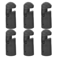 6 Pcs Trampoline Enclosure Poles Replacement Soft Jumping Bed Cover