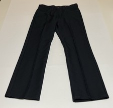VTG Levis 517 Pants MensTag 32x29 30x28 Dark Blue Bootcut Polyester Y2K