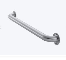 Project Source 24" Grab Bar - Brushed Stainless Steel Finish w/Exposed Screws