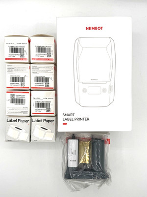NIIMBOT M2_H Smart Label Printer 300DPI Bluetooth + 8 Rolls Labels NEW