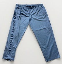 Gasp Pants Mens XXL Grey Track Mesh Bodybuilding Gym Workout Training Relaxed
