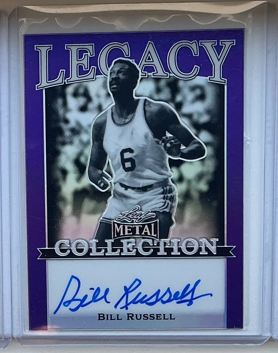 Leaf Bill Russell Basketball Sports Trading Cards & Accessories