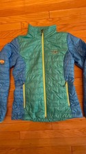 Patagonia Women's Nano Two Tone Poly Puffer Jacket Size Small