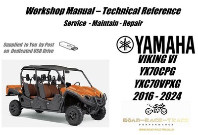 Yamaha Viking VI YX70CPG YXC70VPXG Service Reparatur Werkstatthandbuch USB 16 - 24