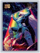 1994 Marvel Masterpieces Century GOLD FOIL SIGNATURE 21 Hildebrandt Fleer Card