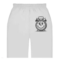 'Smiling Alarm Clock' Adult Sweatpants / Joggers (JO053805)