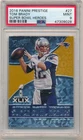 TOM BRADY 2016 PANINI PRESTIGE #27 SUPER BOWL HEROES PATRIOTS SP PSA 9 MINT