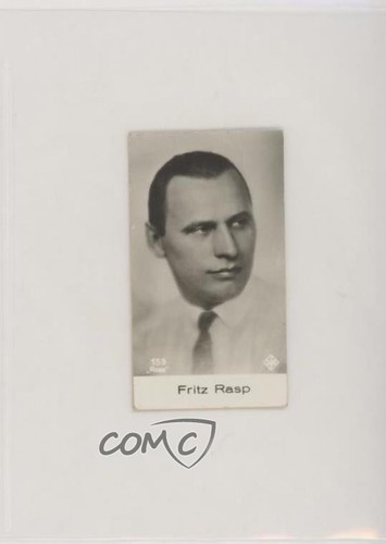 1930s Cloetta Orn Cacao Film Stars Fritz Rasp #159 1p1 | eBay