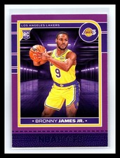 2024-25 Panini NBA Hoops - [Lakers] - Purple #280 - Rookies - Bronny James Jr.