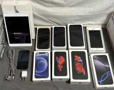 Parts Repair Lot 6 APPLE iPHONE 4 5 6 7 SMARTPHONE Phone iPAD MINI 32GB + Boxes
