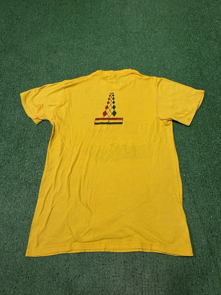 Vintage 90s Ghana National Soccer Shirt Men’s Size XL (Medium) Yellow Football - Image 3 of 4