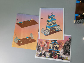 LEGO NINJA Emperor&rsquo;s Stronghold 3053 & Fire Fortress 3052 - 95% Comp with Manual