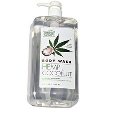 Natural Therapy Body Wash Hemp Coconut Softening Moisturizing Revive Skin 33.8oz