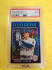 2024 Topps Heritage - Shohei Ohtani Chrome Blue Sparkle PSA 9 Dodgers