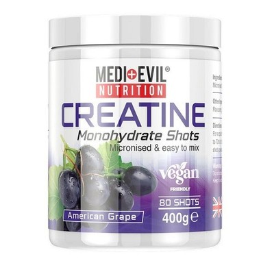 Medi-Evil Nutrition Premium Creatin Monohydrat 400g - für optimale Leistung