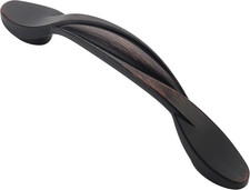 Oil Rubbed Bronze Cabinet Pulls and Handles 10 Pack, AL3027ORB  3 Inch Hole Cen