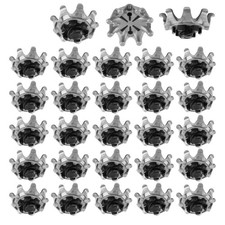 28Pcs Black Grey Golf Shoes Spikes Fast Twist Studs Cleats For Footjoy