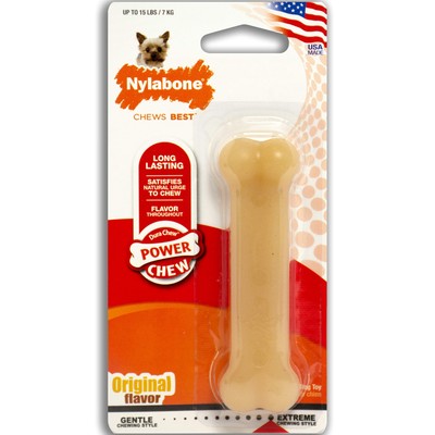 Nylabone Dura Chew Original Flavored Bone Dog Chew Toy, X-Small Petite