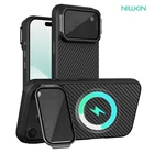 Nillkin Magnetic Aramid Fiber lens Stand case For iPhone 18 17 Pro Max 18 17 Pro