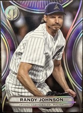 2025 Topps Tribute Baseball Base Card 30 Randy Johnson Arizona Diamondbacks HOF