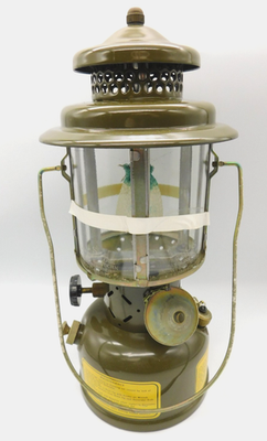 H*s様 U.S. Military Gasoline Lantern 1958 1958 Coleman US Army Military Gasoline Fuel Lantern NEW OLD STOCK