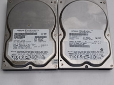 Lot of 2 Hitachi Deskstar E182115 HDD Hard Drive 160GB HDS721616PLA380 Used