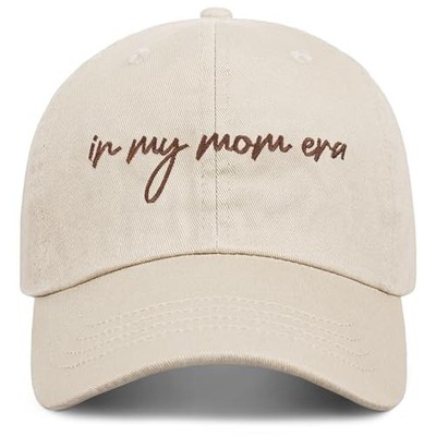 in My Mom Era Hat, Mama Hats for Women, First Time Mom Gift from One Size Beige