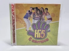 Hi-5 CD 5 Sentidos 2008 Mexico Spanish Edition Kids Songs TV Soundtrack